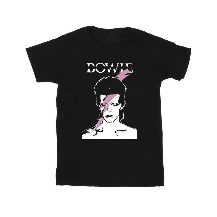 David Bowie Aladdin Sane T-Shirt Stampata  