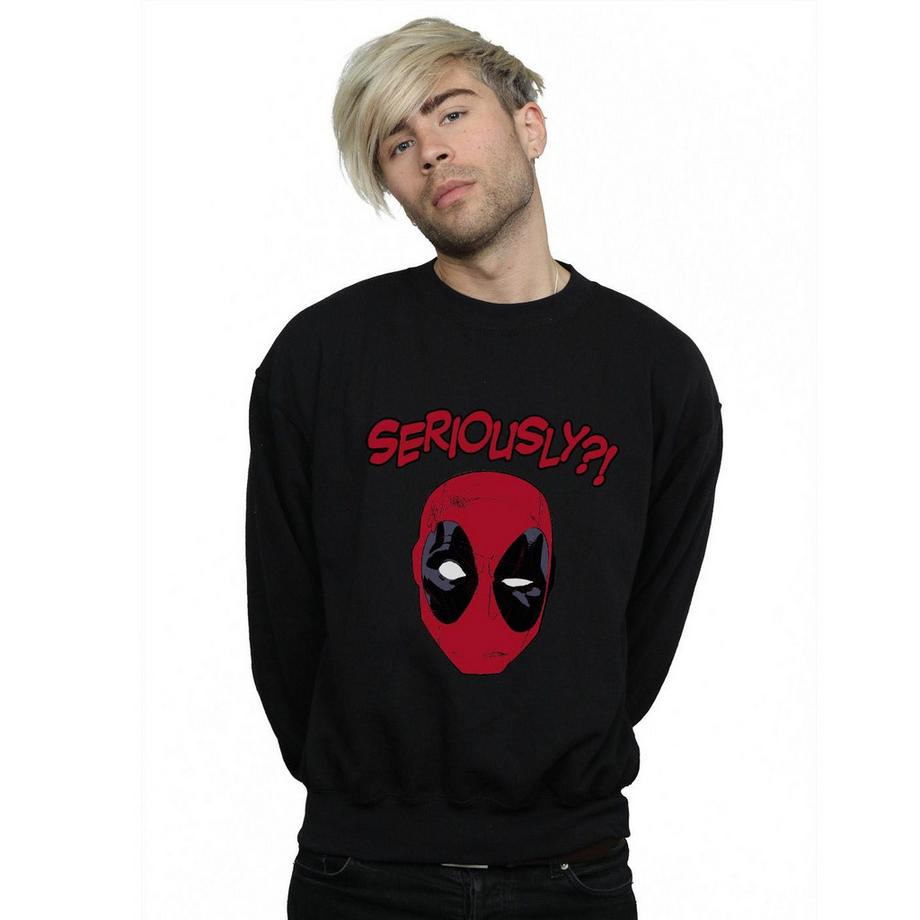 MARVEL Seriously Sweatshirt Imprimé Graphique  