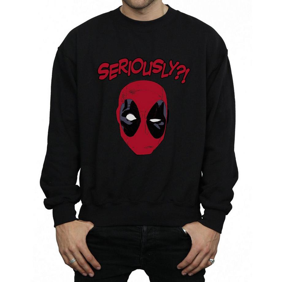 MARVEL Seriously Sweatshirt Imprimé Graphique  
