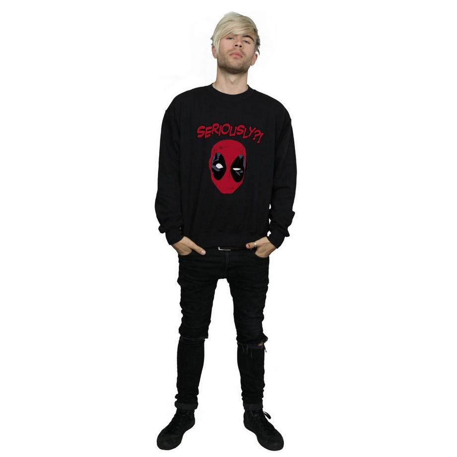 MARVEL Seriously Sweatshirt Imprimé Graphique  