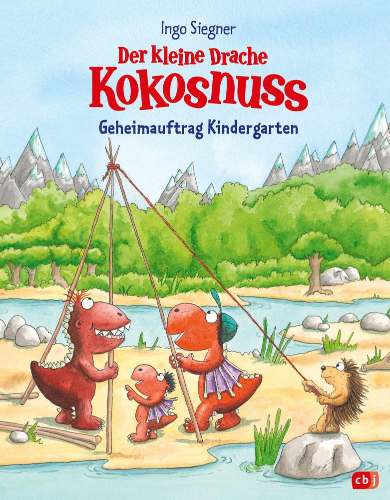 Der kleine Drache Kokosnuss - Geheimauftrag Kindergarten Siegner, Ingo; Siegner, Ingo (Illustrationen) Copertina rigida 