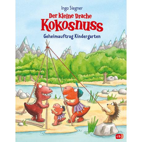 Der kleine Drache Kokosnuss - Geheimauftrag Kindergarten Siegner, Ingo; Siegner, Ingo (Illustrationen) Copertina rigida 