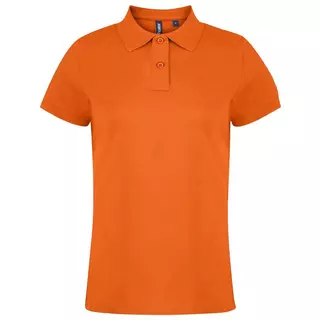 Asquith & Fox  Polo Shirt Orange