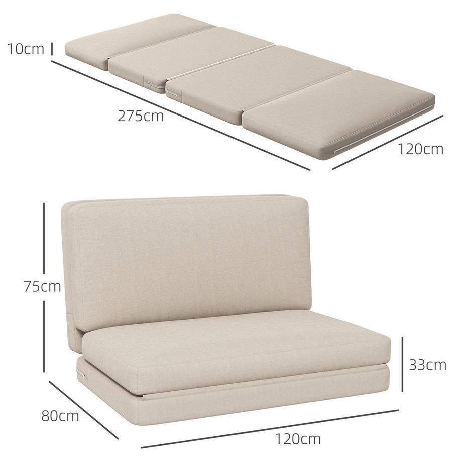 HOMCOM Bodensofa  