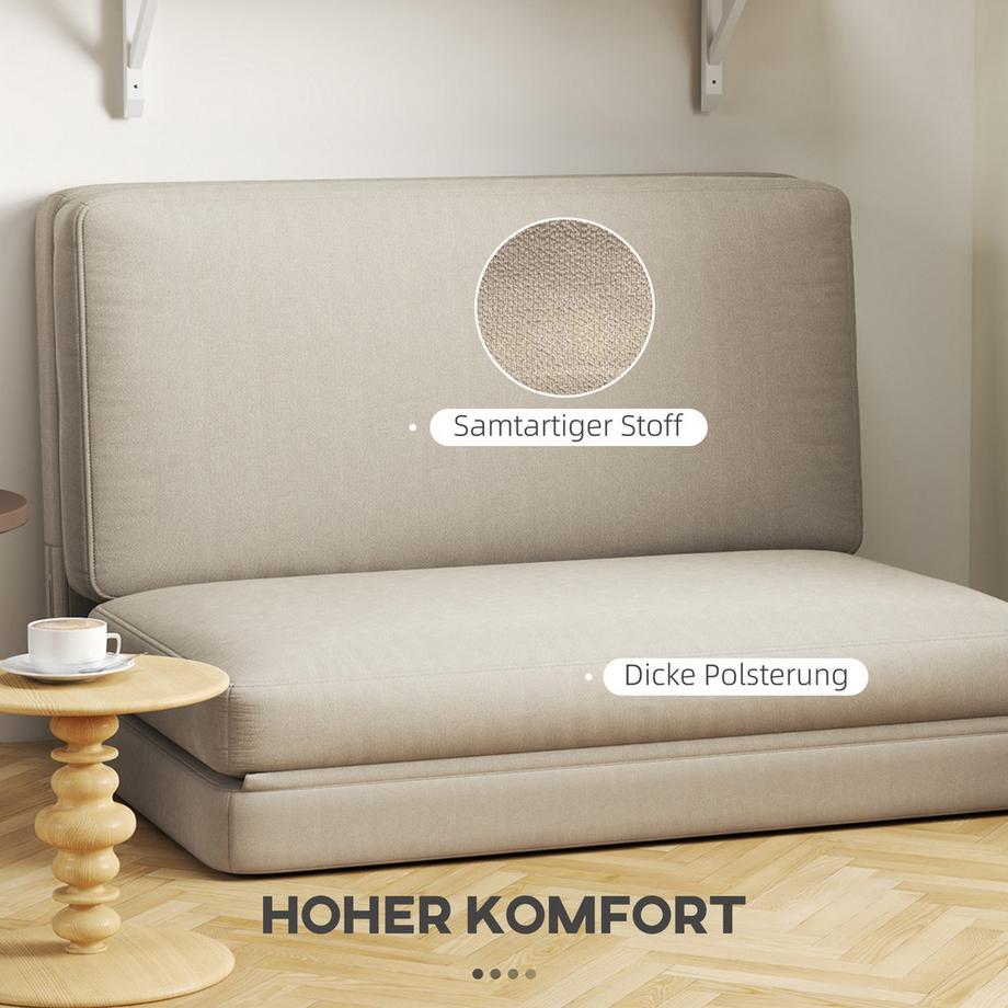 HOMCOM Bodensofa  