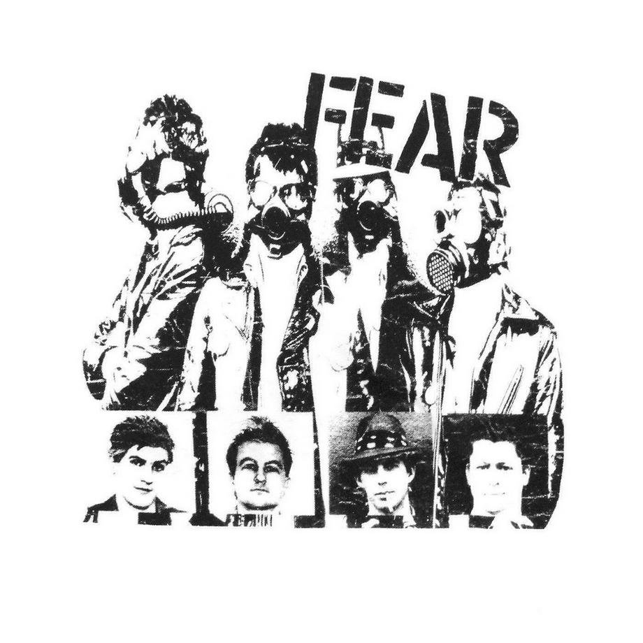 Dirty Cotton Scoundrels Fear Band T-shirt imprimé graphique  