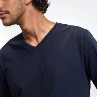 La Redoute Collections V-Ausschnitt Kurzarm T-Shirt  