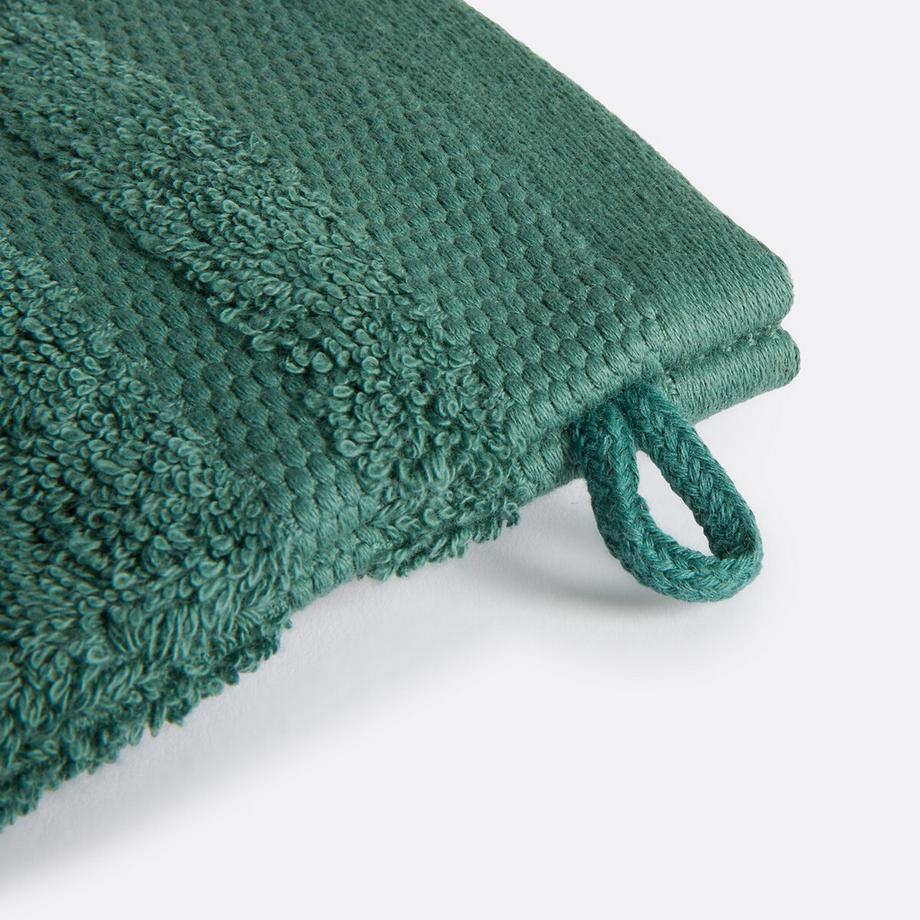 La Redoute Intérieurs 4er-Pack Waschhandschuhe KHEOPS aus gekämmter Baumwolle 600g/m2  