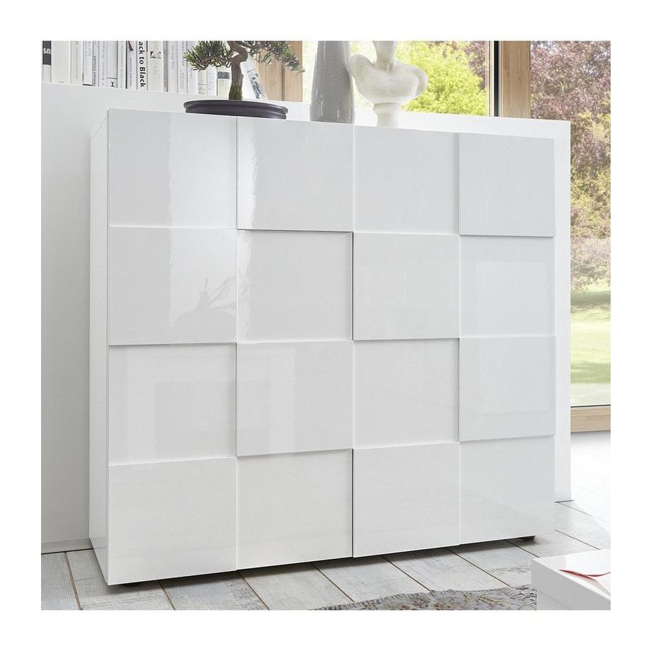 Vente-unique Buffet haut CALISTO 2 portes laqué  