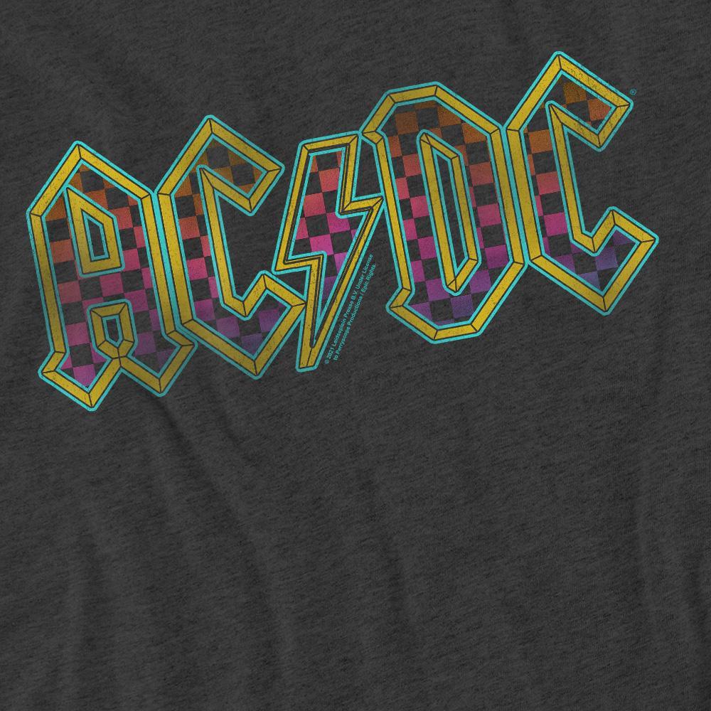 AC/DC ACDC Bedrucktes Kurzarm T-Shirt  