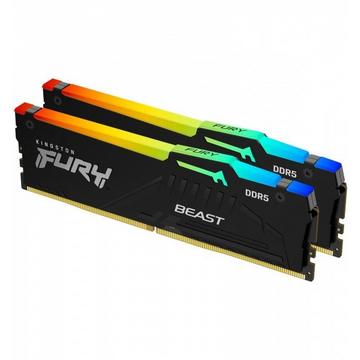 FURY Beast 64 GB 4800 MT/s DDR5 CL38 DIMM (Kit da 2 moduli) RGB