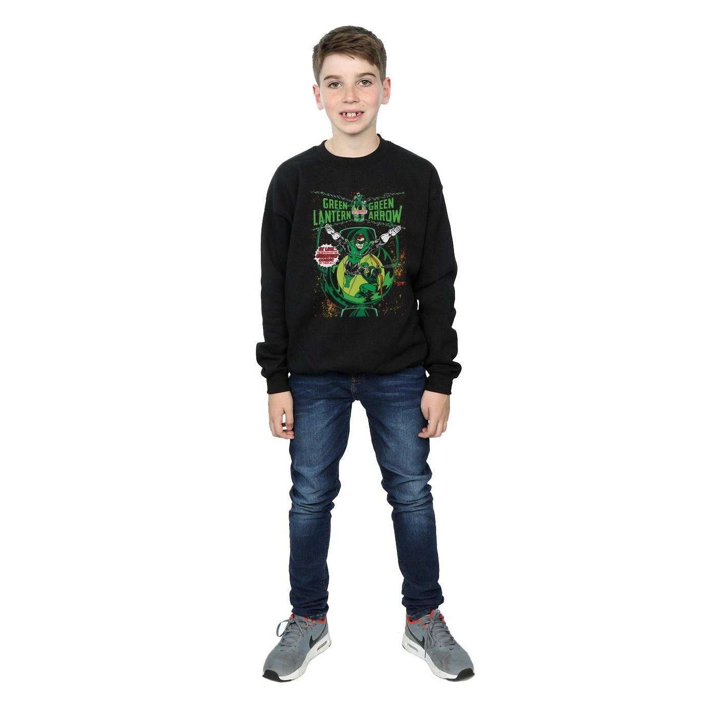 DC COMICS  Green Lantern Arrow Cover Sweatshirt 