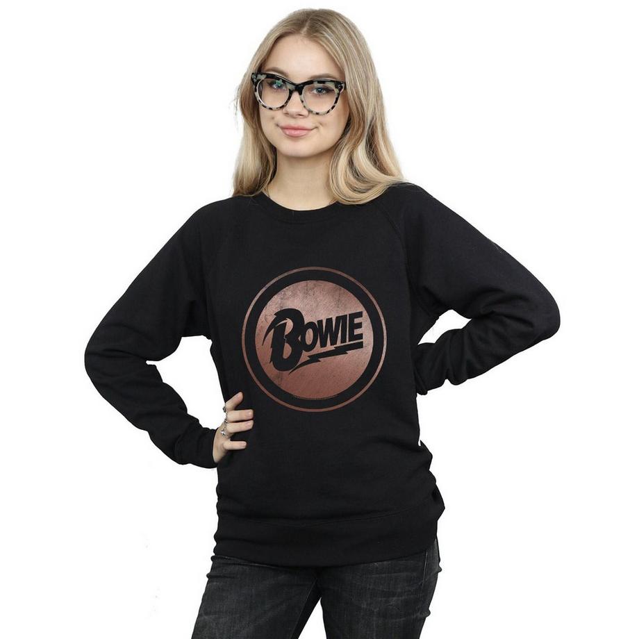 David Bowie Circle Logo Sweatshirt  