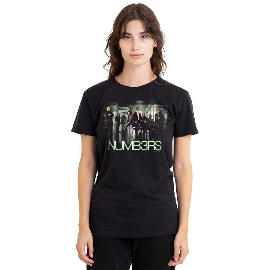 Paramount Pictures T-Shirt con Stampa Grafica Numb3rs  