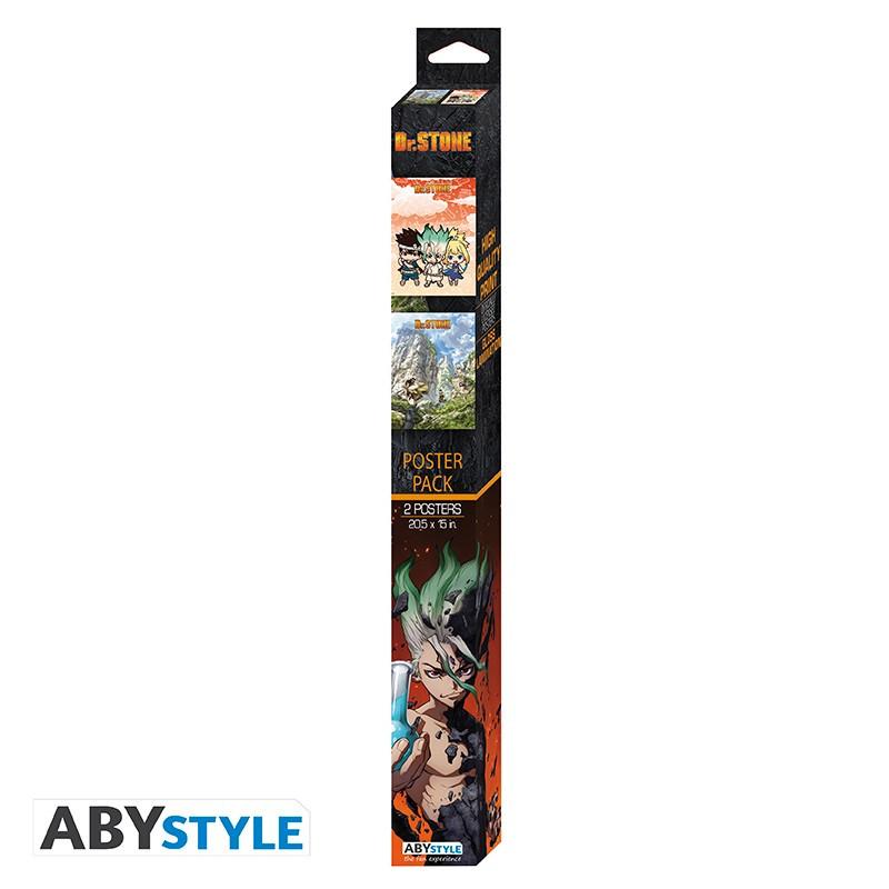 Abystyle  Poster - Packung mit 2 - Dr. Stone - Arworks 