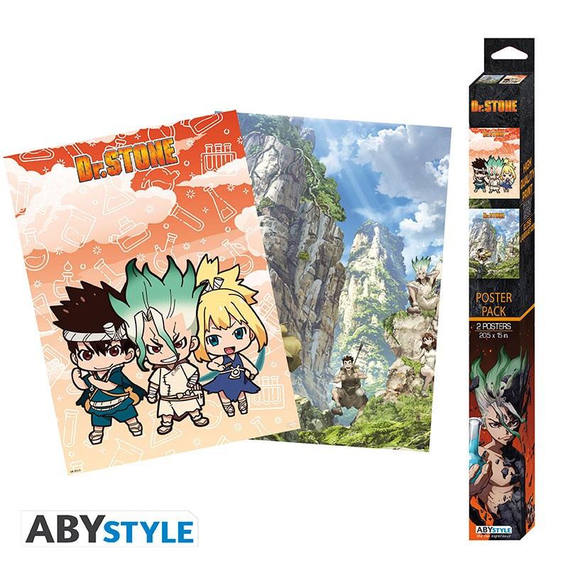 Abystyle  Poster - Packung mit 2 - Dr. Stone - Arworks 