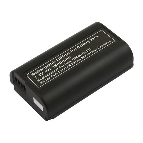 Avizar  Batteria per Panasonic DMW-BLJ31E Fotocamera Li-ion 7.4V 3500mAh 25.9Wh 