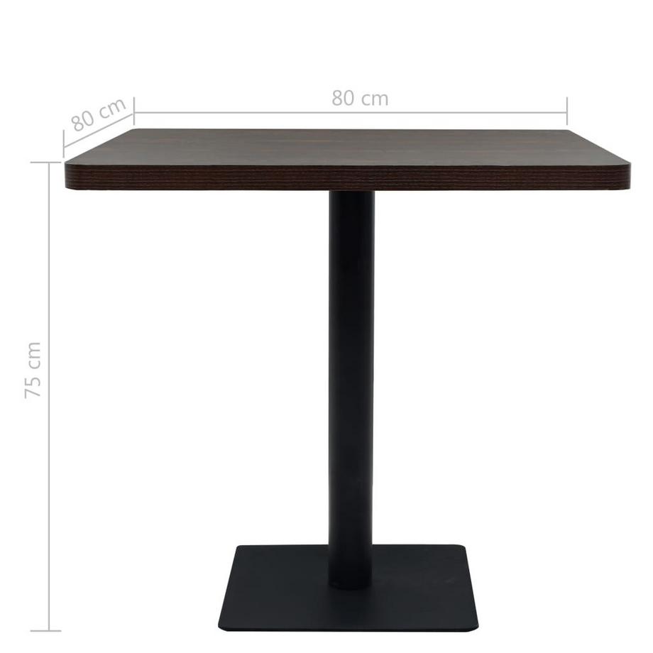 VidaXL Table de salle à manger mdf  