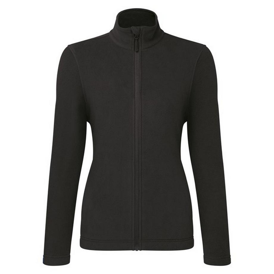 Recyclight Fleecejacke Durchgehender Reißverschluss