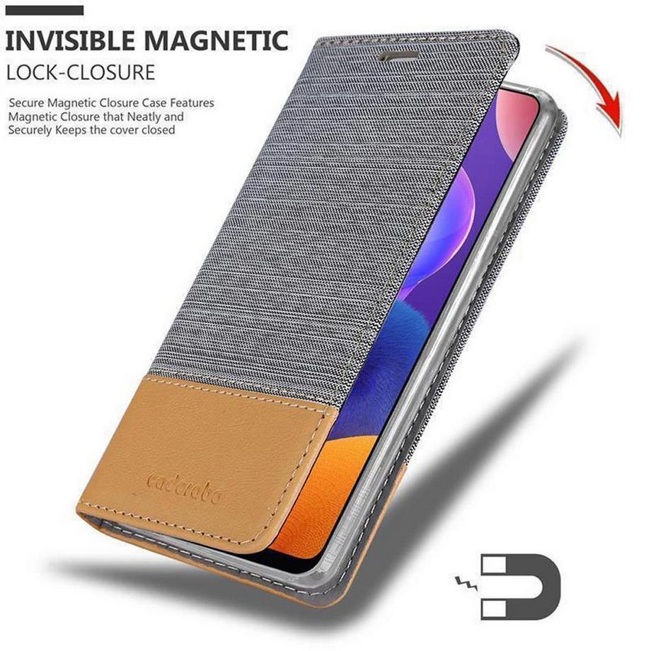 Cadorabo  Hülle für Samsung Galaxy A31 Magnetverschluss, Kartenfach 
