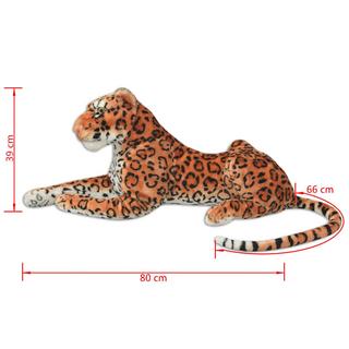 VidaXL  Leopard plüschtier gewebe 