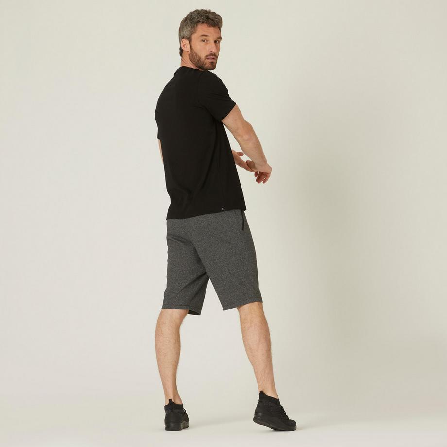 DOMYOS  Shorts uomo elasticizzato cotone 