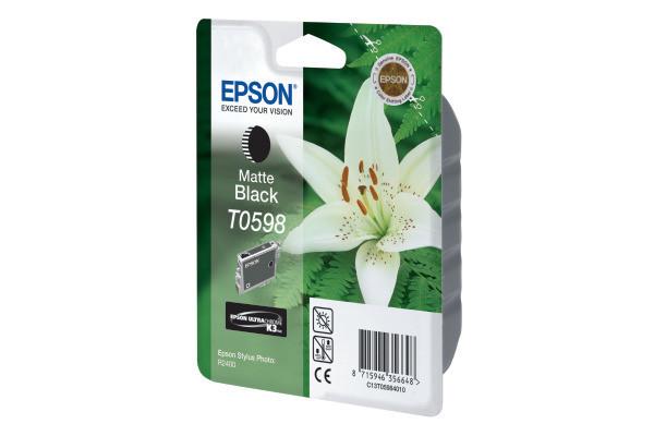 EPSON  EPSON Tintenpatrone K3 matt-black T059840 Stylus Photo R2400 520 Seiten 