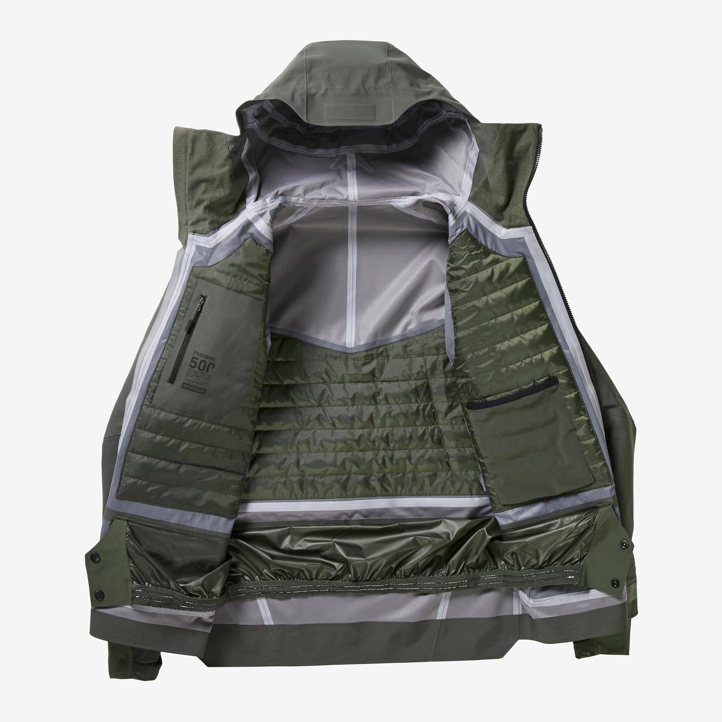 WEDZE Freeride FR500 Wattierte Skijacke  