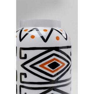 KARE Design Vase Bohemian blanc-orange 29  