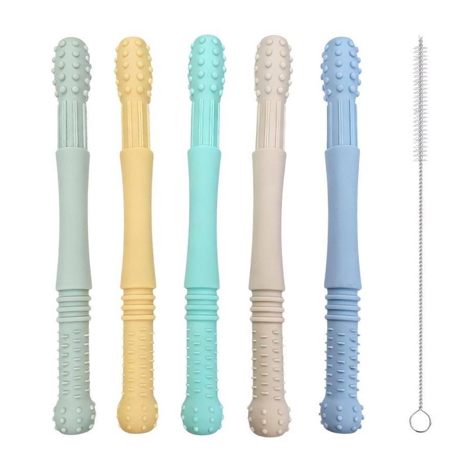 Misiu  Silikon Beissröhrchen Zahnungshilfe 
