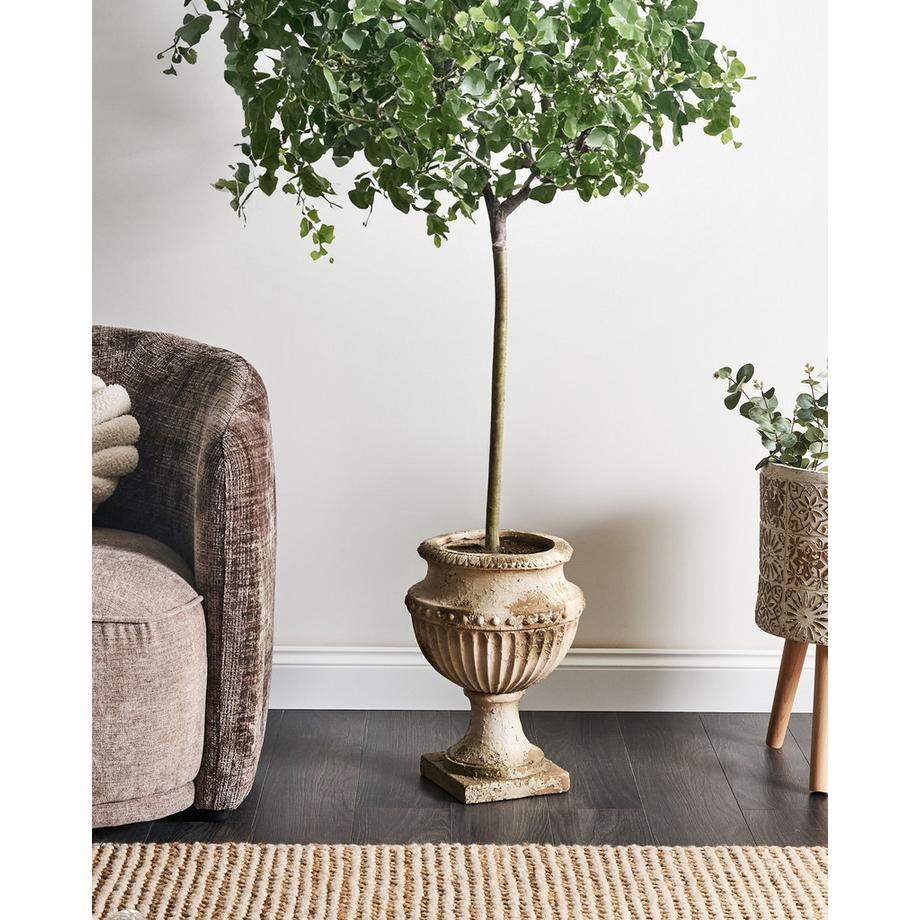 Beliani Cache-pot en Oxyde de magnésium Rustique DESKATI  