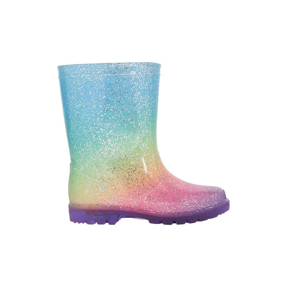 Mountain Warehouse Kleinkind Splash Glitzer Regenbogen Gummistiefel  