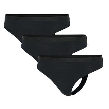 String  Paquet de 3 Stretch-Sport Active Essential Low Rise Thong 3P