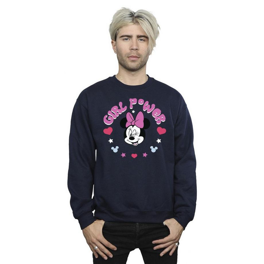 Disney Girl Power Minnie Maus Sweatshirt  
