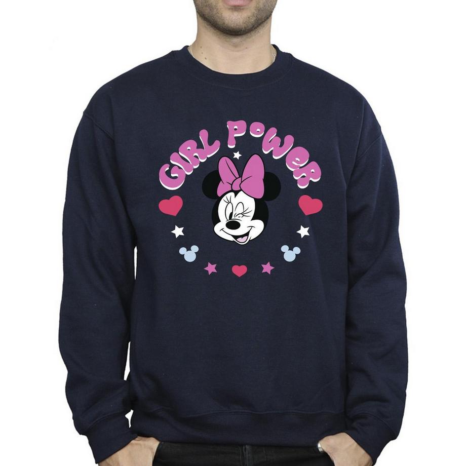 Disney Girl Power Minnie Maus Sweatshirt  