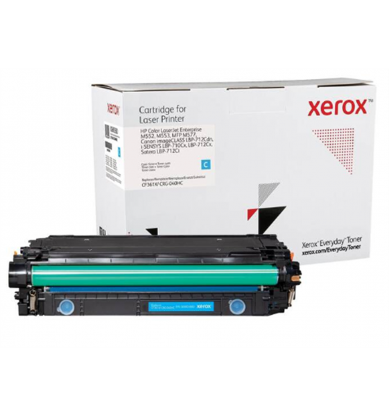 XEROX  Everyday Toner ™ di  Ciano compatibile con HP 508X (CF361X/ CRG-040HC), High capacity 