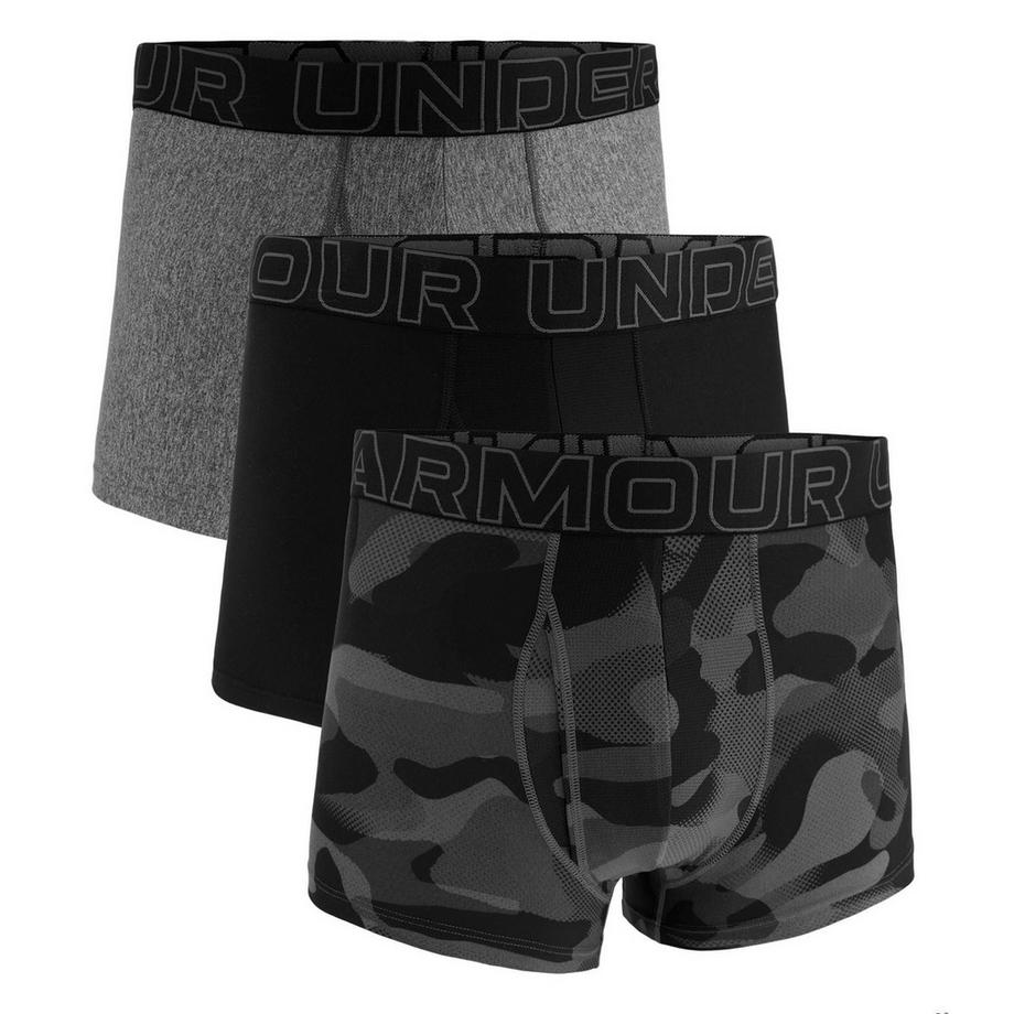 Boxer  Paquet de 3 Conforme à la silhouette-UA PERFORMANCE TECH - PRINT 3 IN 3PK