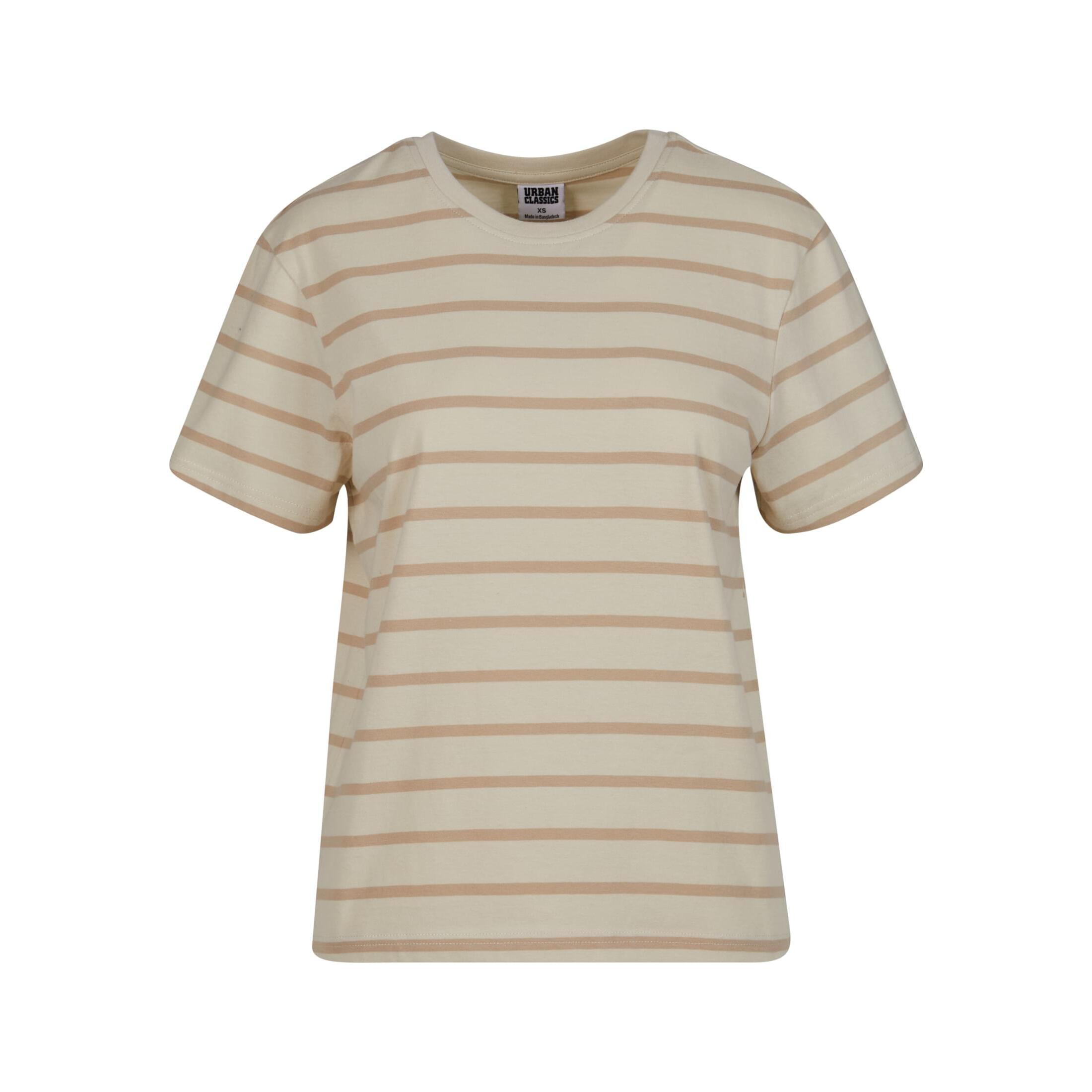 URBAN CLASSICS  t-shirt boxy rayé 