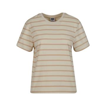 t-shirt boxy rayé