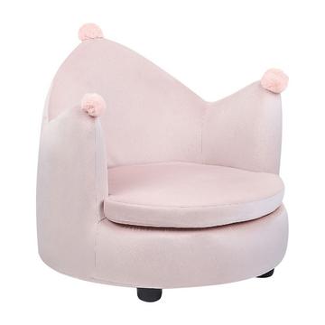 Chaise pour enfant en Velours Moderne VEGA