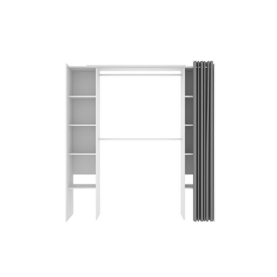 Vente-unique Kleiderschrank Kleiderschranksystem 1 DORIAN  