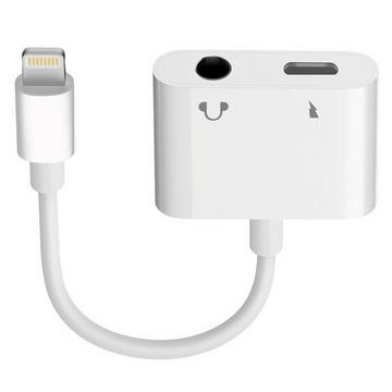 Adaptateur Audio/Charge Lightning Blanc