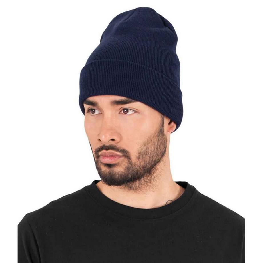 FLEXFIT Gerippte Strickmütze mit Umgeschlagenem Rand  