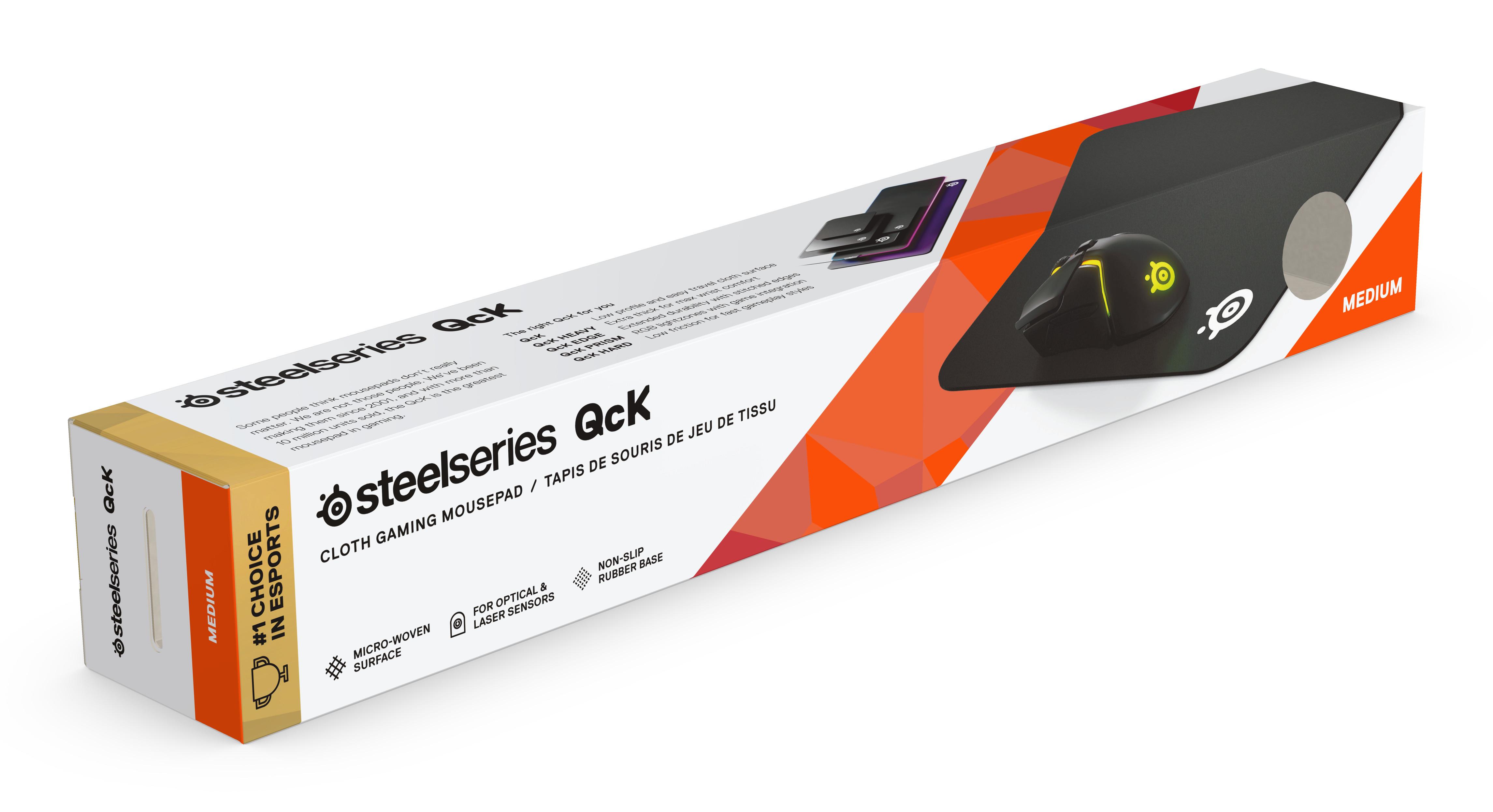 steelseries  QcK+ Nero 