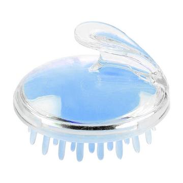 Brosse pour massage du cuir chevelu - Bleu