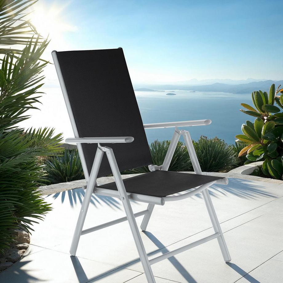 Tectake chaises de jardin pliantes MARILENA Pliable  