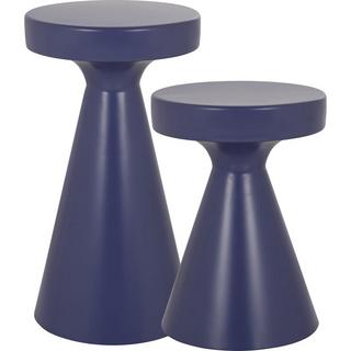 mutoni Table d&#039;appoint Kimble violet 30x53  