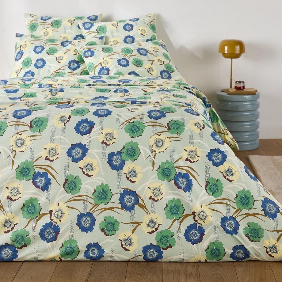 La Redoute Intérieurs MOWAN Motif Floral Percale de Coton Taie d'Oreiller  