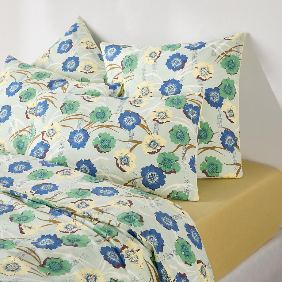 La Redoute Intérieurs MOWAN Motif Floral Percale de Coton Taie d'Oreiller  