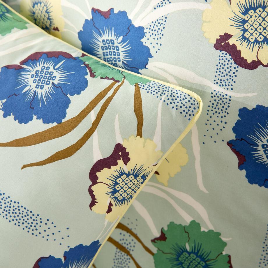 La Redoute Intérieurs MOWAN Motif Floral Percale de Coton Taie d'Oreiller  